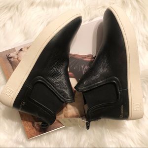 Fly London Black Leather Sneakers